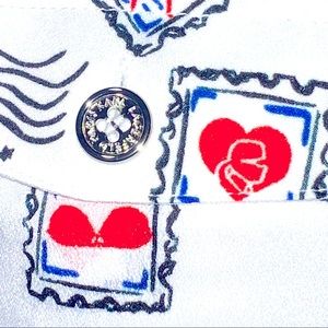 NWT Karl Lagerfeld Oversized Button-Up